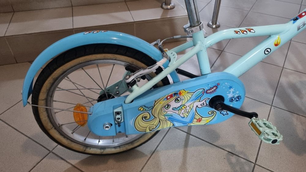 Bicicleta B-twin 4÷7 ani 16"
