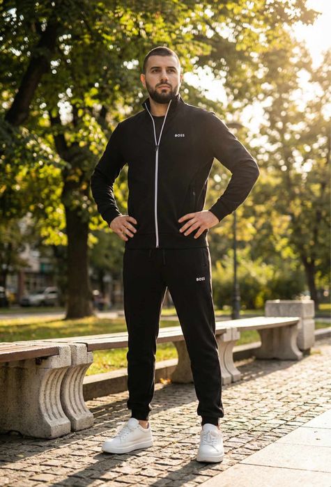 Мъжки Черни Екипи Hugo Boss