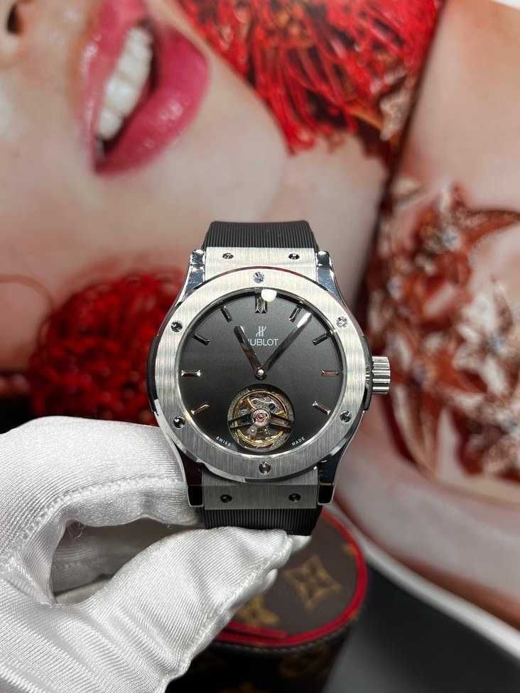 hb silver toubillion black
