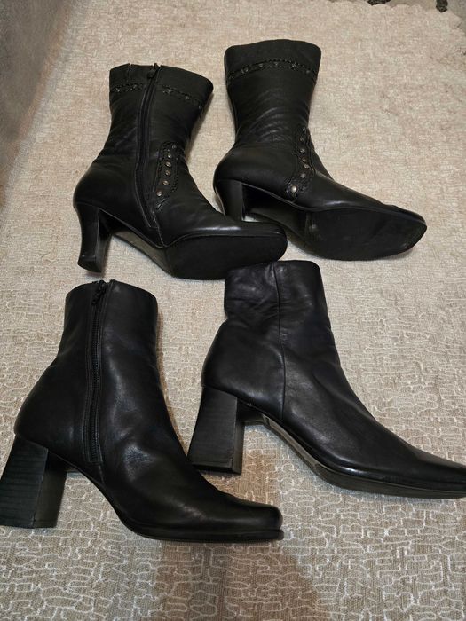 Cizme dama din piele naturala, mărime 36 si 37, stare foarte bună.