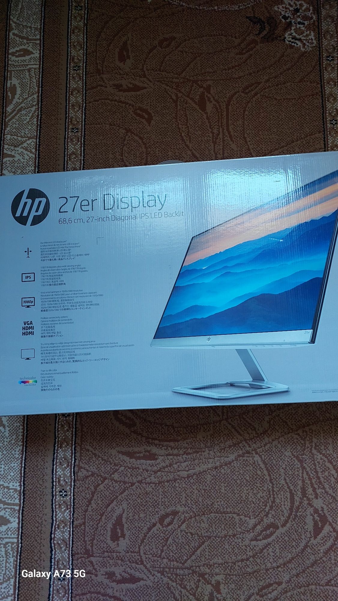 Продаю монитор HP27 er