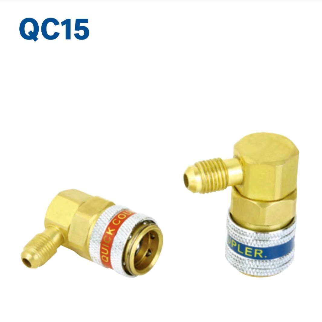 Set adaptoare ,cuple Pentru agent frigorific QC 12L/H