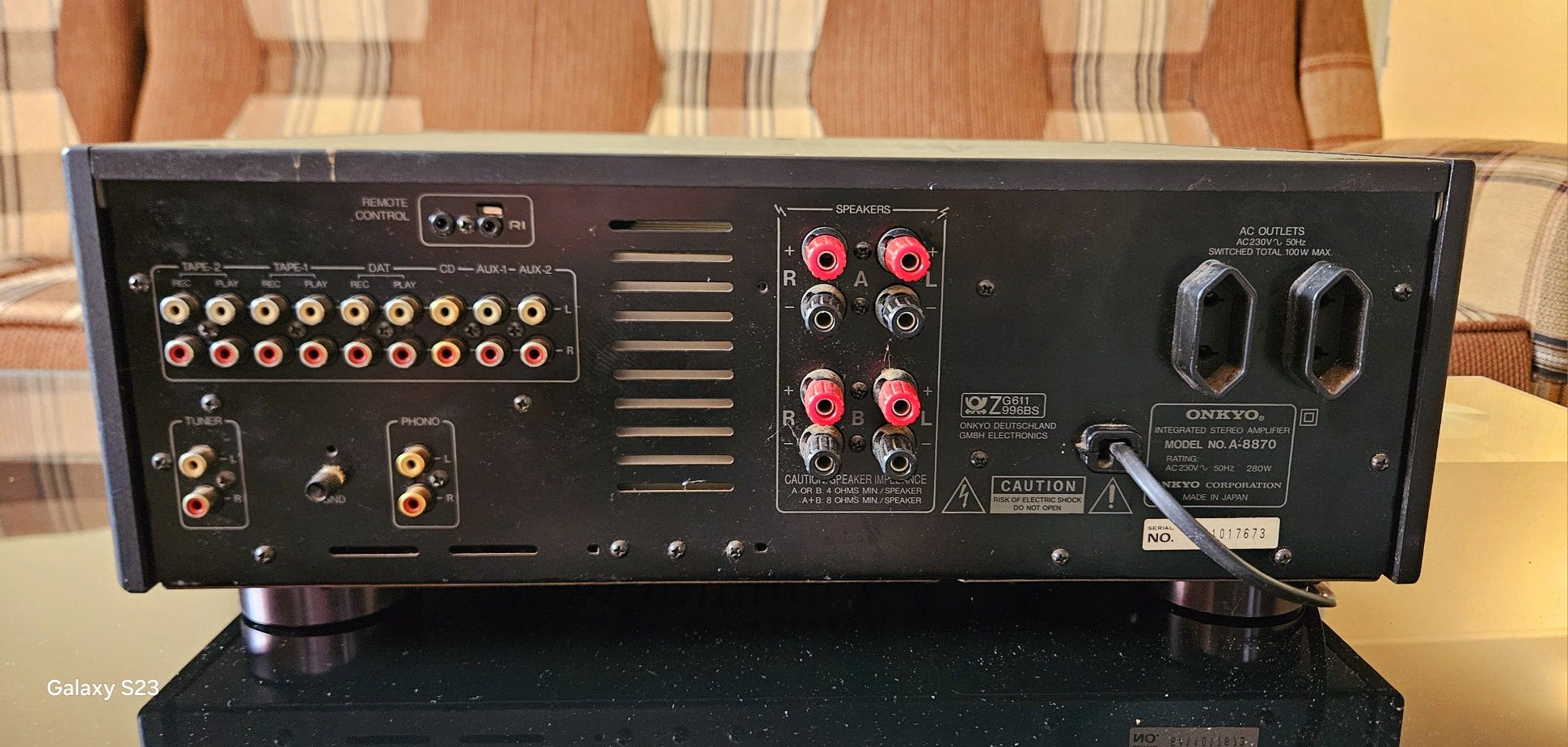 Amplificator Onkyo integra A-8870