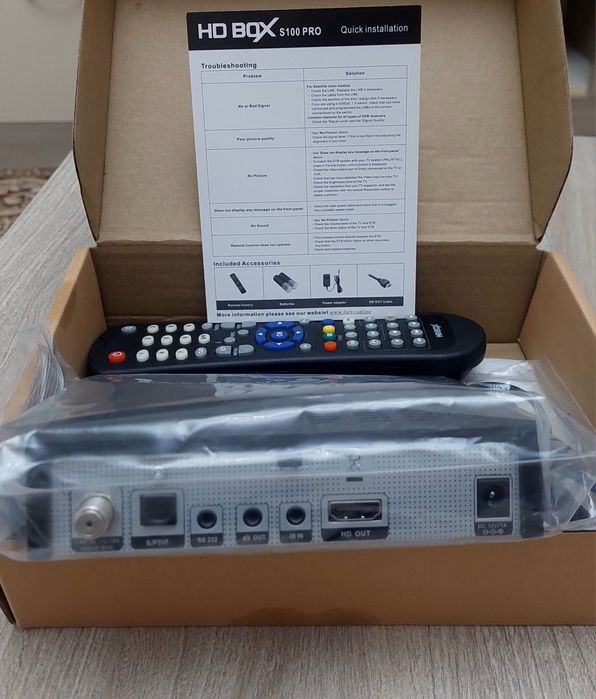 Продается HD BOX S 100 PRO