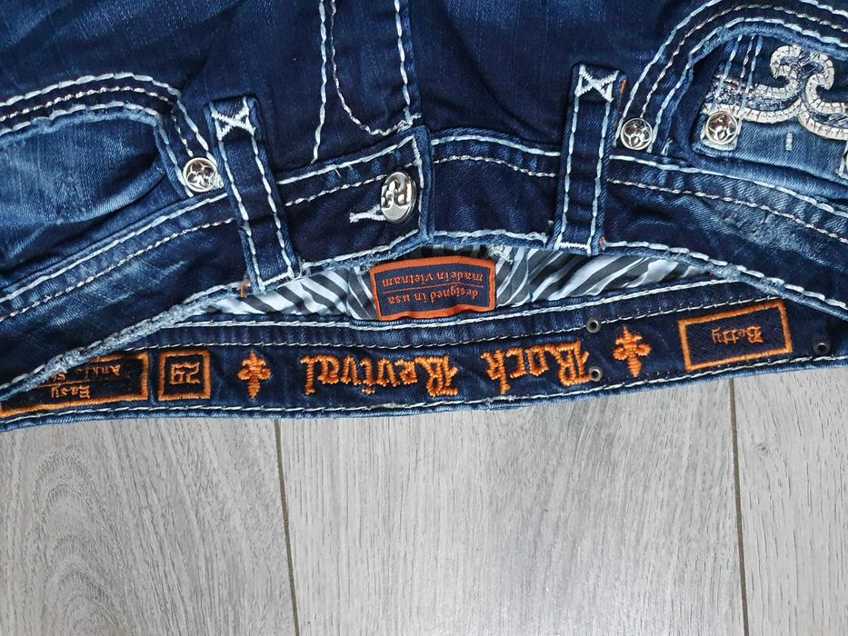 Blugi ROCK REVIVAL "Betty" Easy Ankle Skinny - Marime 29 (Talie 82 cm)