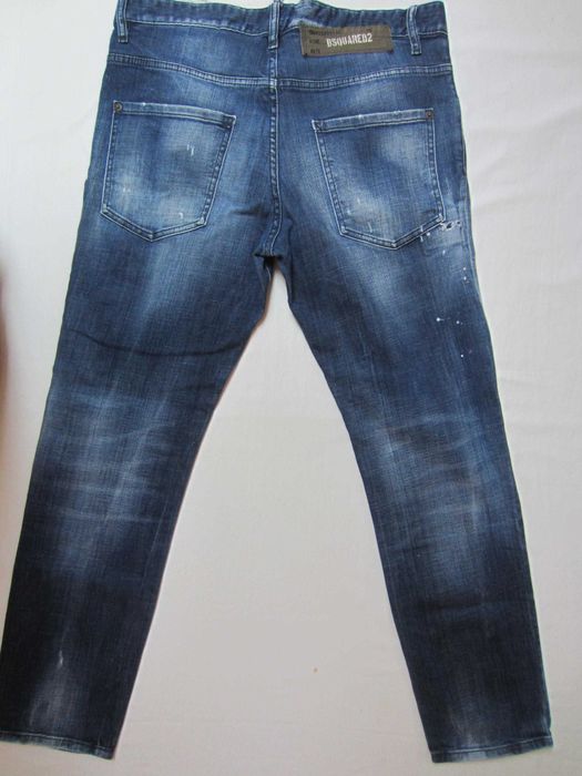 Blugi Dsquared2,mas.52 W33L30,Talie=88cm,Lung=98cm,skinny,stare f.buna