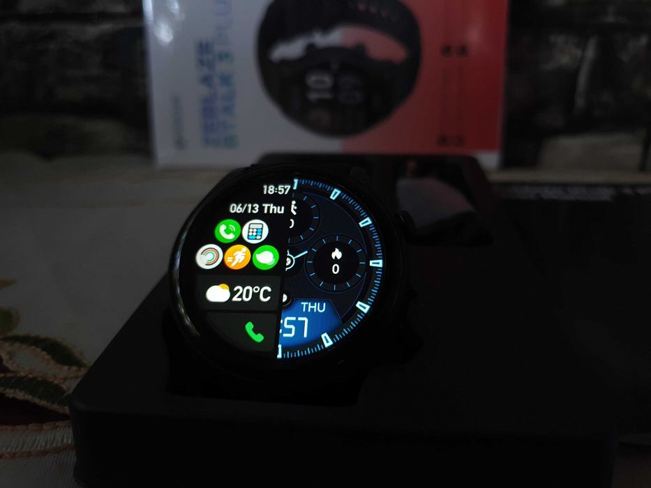 SmartWatch Zeblaze Btalk 3 Plus 1.39 inch HD Color Apel din ceas