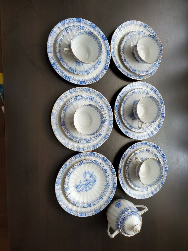 Set porțelan Bavaria China Blau