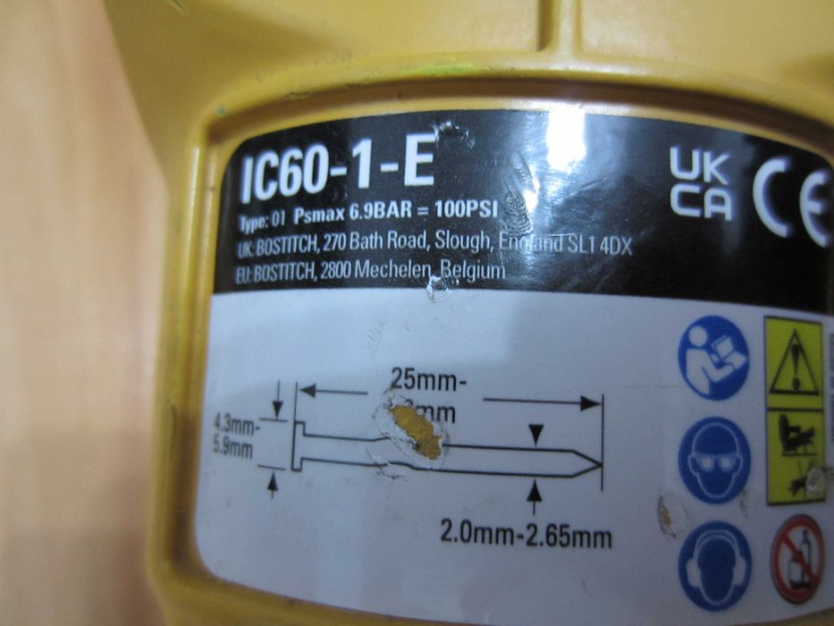 Pistol pneumatic de cuie profesional Bostitch IC60-1-E - ieftin