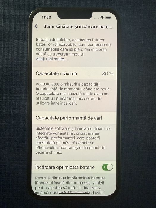 Iphone 13 pro fara defecte,nu schimb