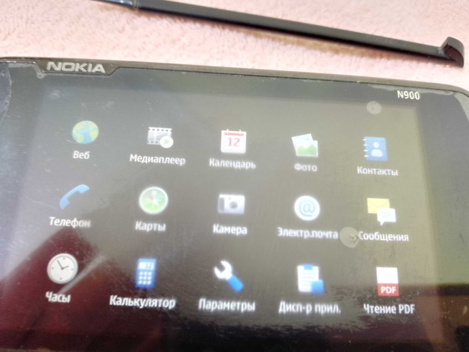 Смартфон Nokia N900  рабочий телефон. Винтаж