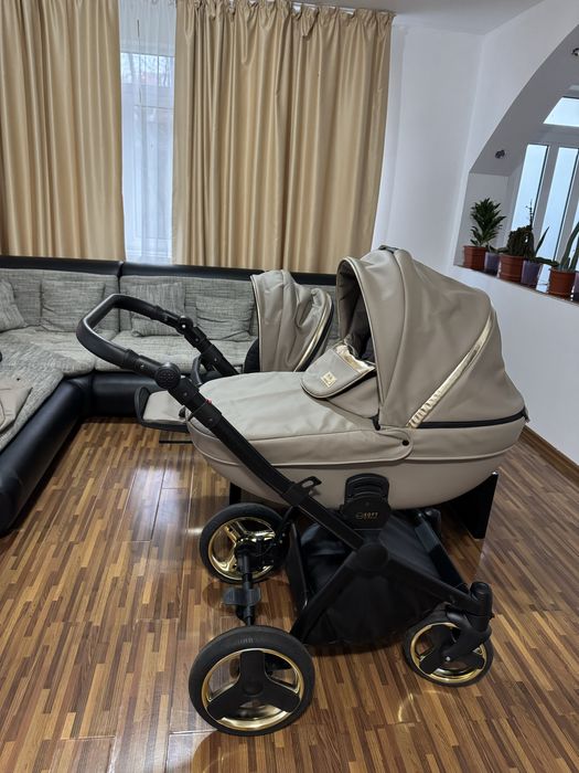 Carucior 3 in 1 Prime Mirage Beige Gold - Krausman