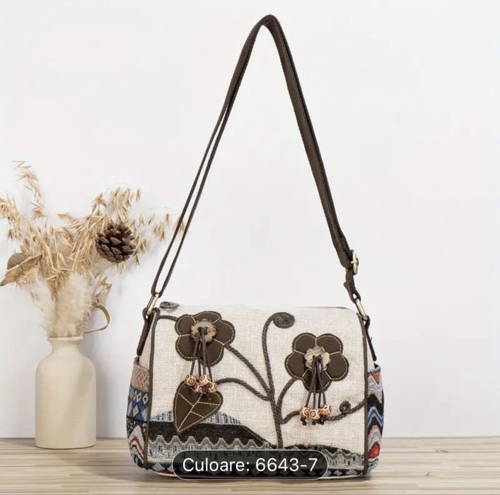 Vand geanta crosetata noua