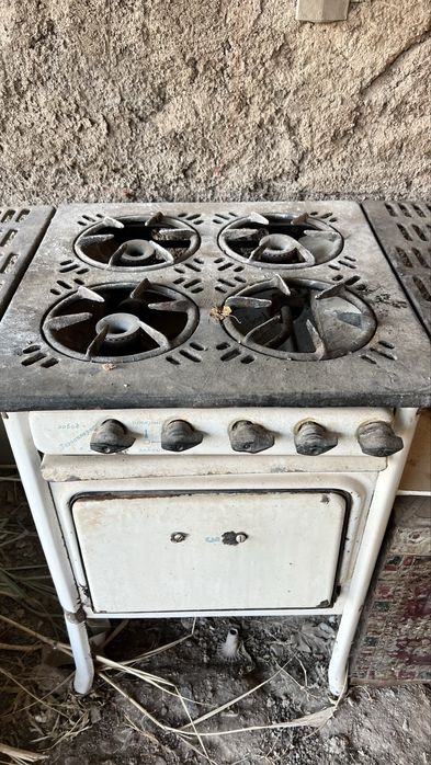 Газовая  плита советская