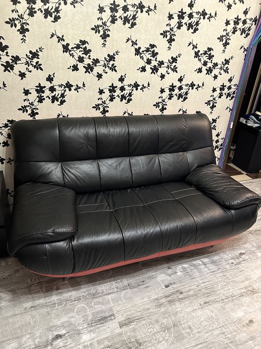 Set 2 canapele piele naturala