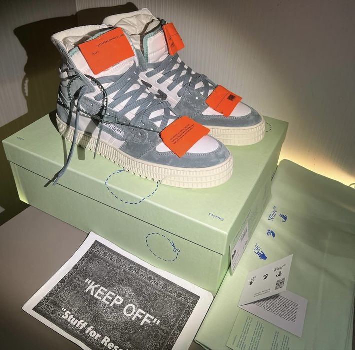 Adidasi off white court 3.0