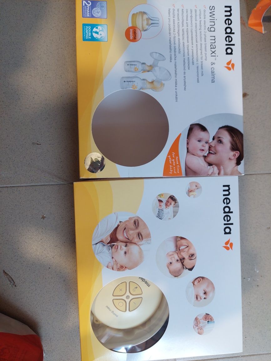 Medela Двойна двуфазна електрическа помпа за кърма Swing maxi