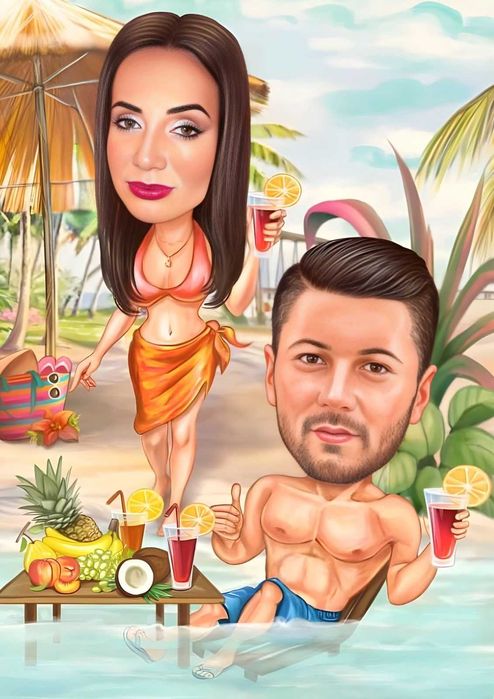 Карикатура избработка , Карикатури изработка Бърза , Подарък