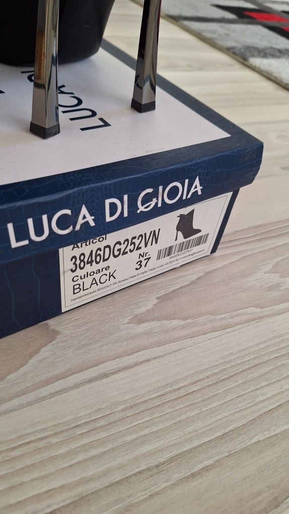 Botine Luca di Gioia piele intoarsa mar.37
