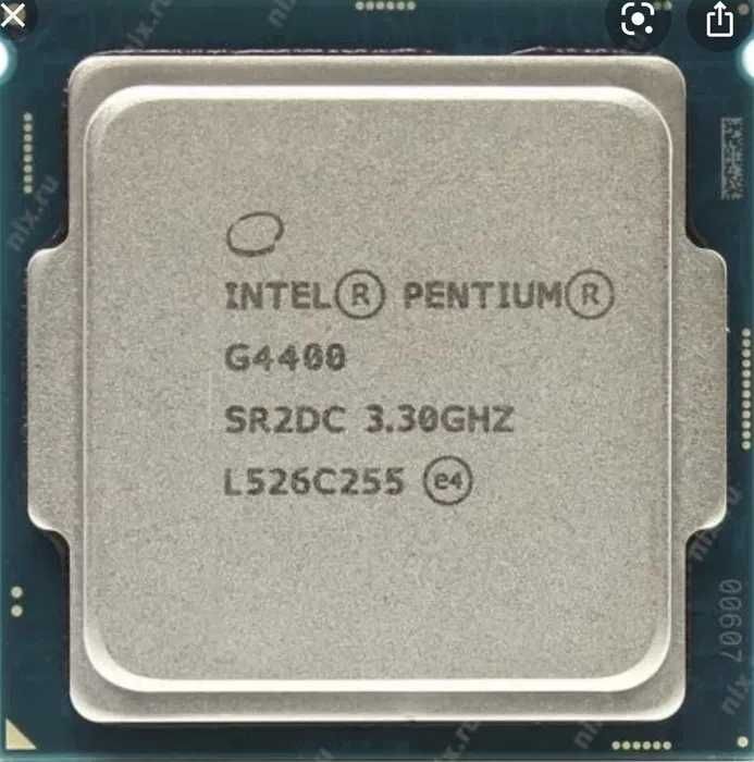 Процессор Intel Pentium G4400 Skylake (3300MHz, LGA1151, L3 3072Kb)
