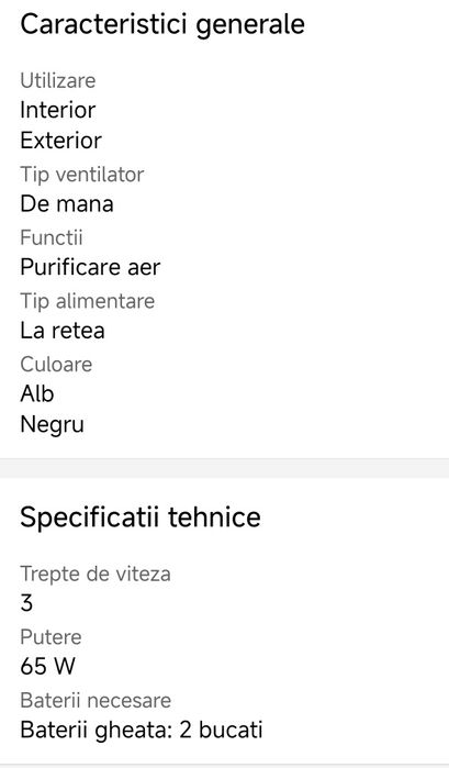 Vând răcitor aer portabil Hyundai