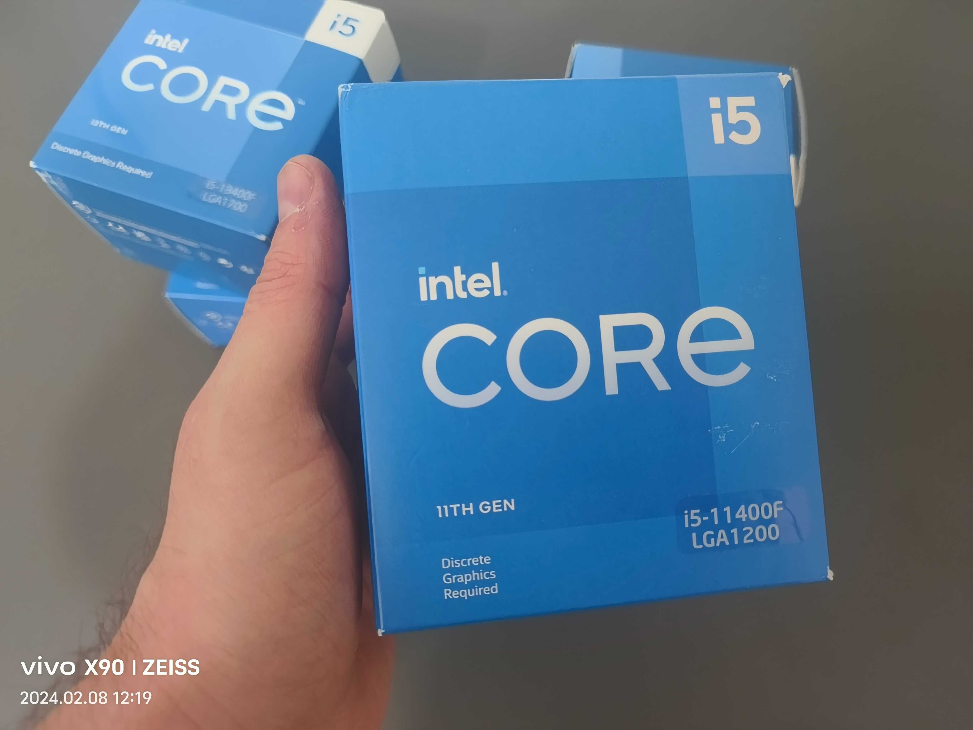 Процесор Intel Core i5-11400F с кулер - нови и запечатани, с гаранция