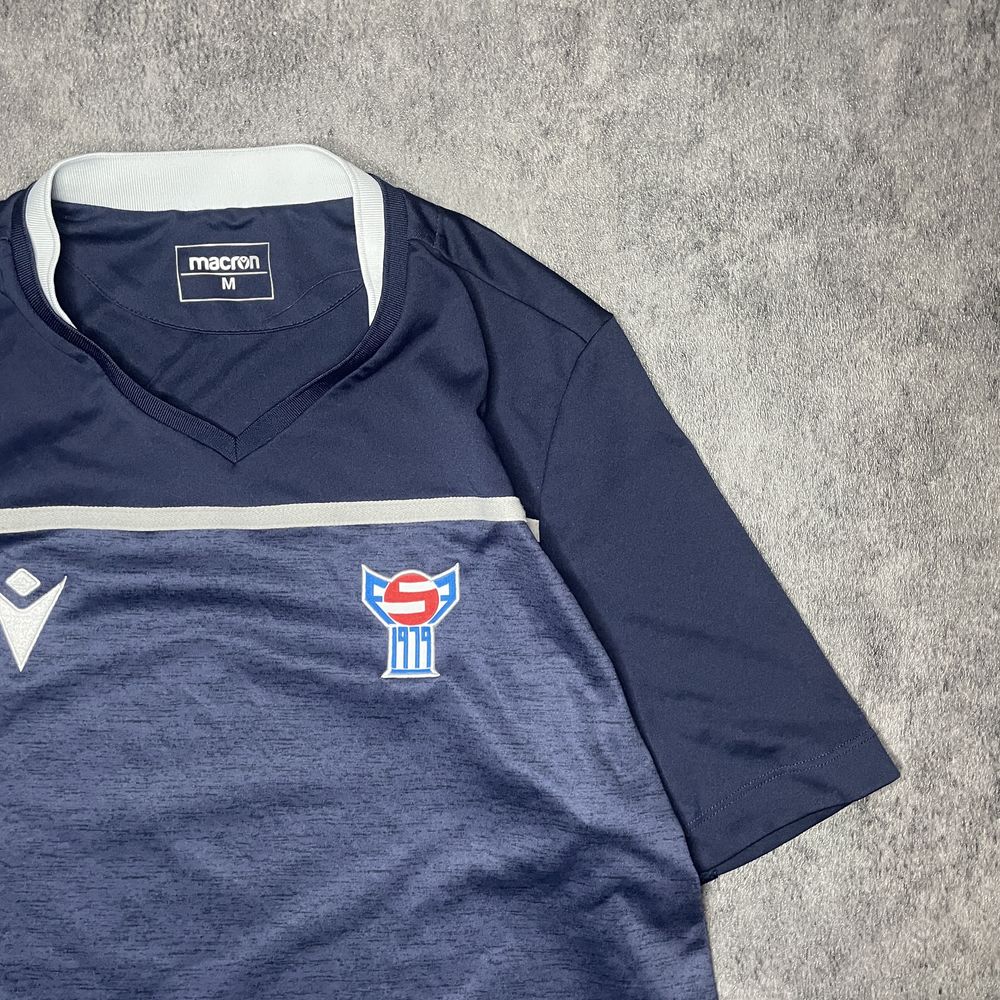 Tricou  fotbal original Insulele Feroe – Macron 2022, bleumarin  M