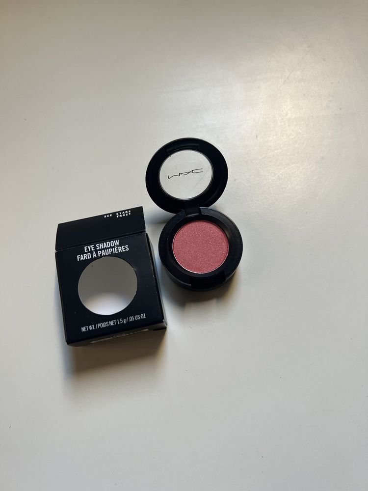 Eye shadow MAC fard de pleoape nou roz sclipici machiaje