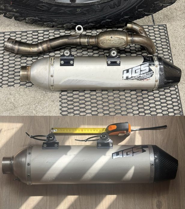 FMF Akrapovic HGS KTM HUSQVARNA ауспух генерация