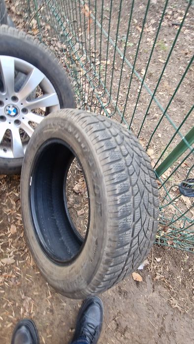 Jante BMW R17 x1, x3, x4, F10 etc cu anvelope Dunlop 225/60 R17 Runfla