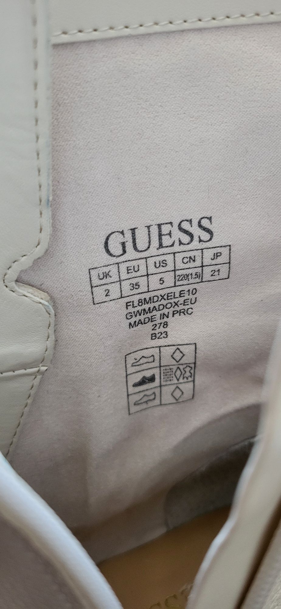 Guess, кубинки Madox 35 н.