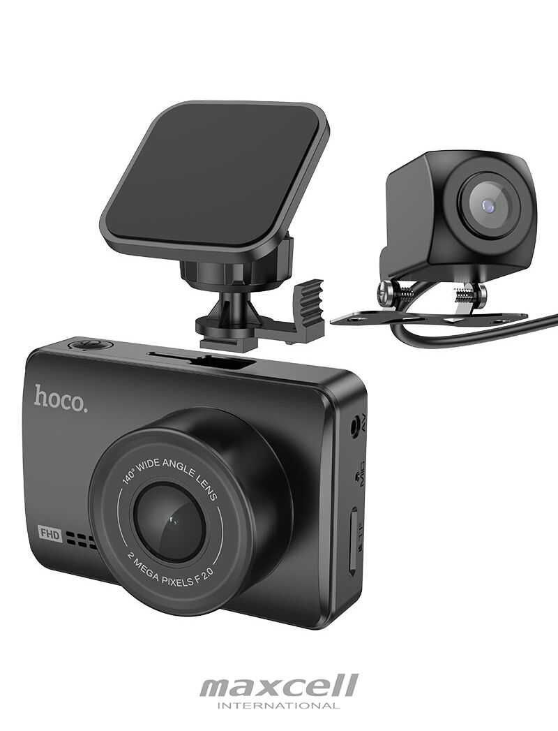 Camera Bord, HOCO DV3, Inregistrare Video (Fata + Spate), Display HD