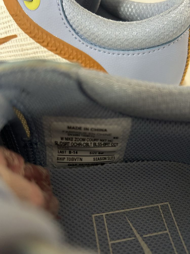 Маратонки Nike air court zoom