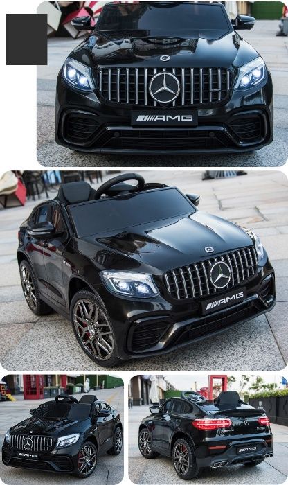 Акумулаторен джип Mercedes GLC63 (лицензиран), MP4 видео дисплей, 4x4