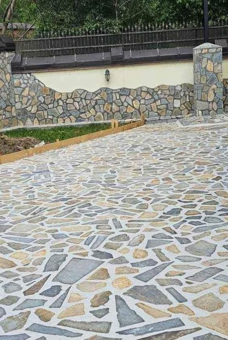 Vand piatra naturla si montez