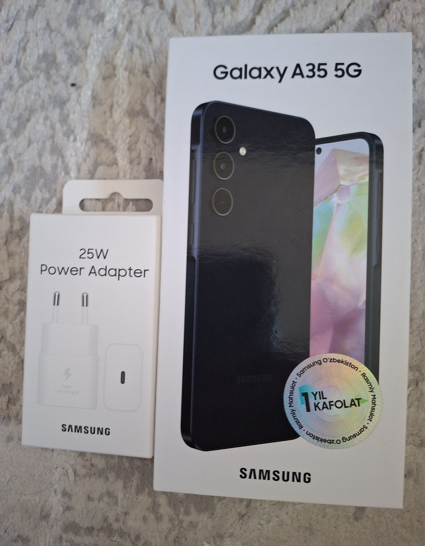 Samsung A35/5g.Vetnam.2 ойлик телефон. Янги.