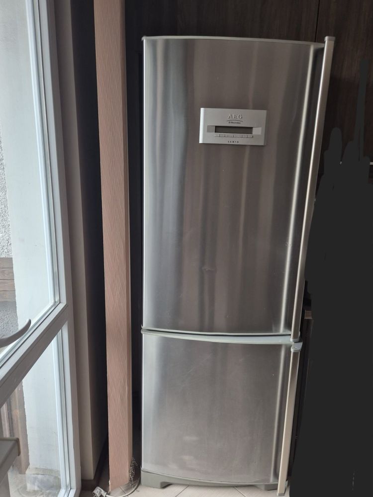 Хладилник AEG инокс