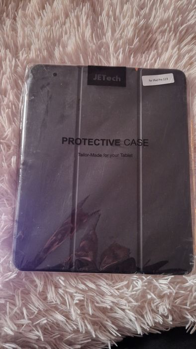 Husa  Book Cover iPad Pro 12.9 inch Neagra ! Functie wake/sleep