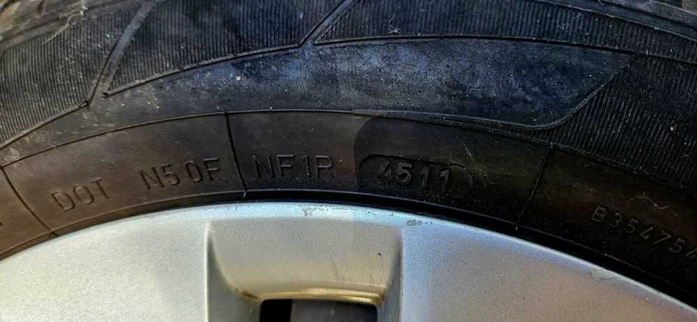 Jante 16, roti, anvelope, BMW de iarna,cauciuc Dunlop, M+S, 205/55/R16