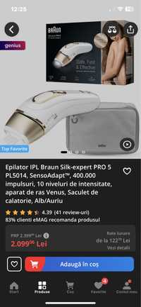 Epilator IPL Braun Silk-expert Pro5 PL5014