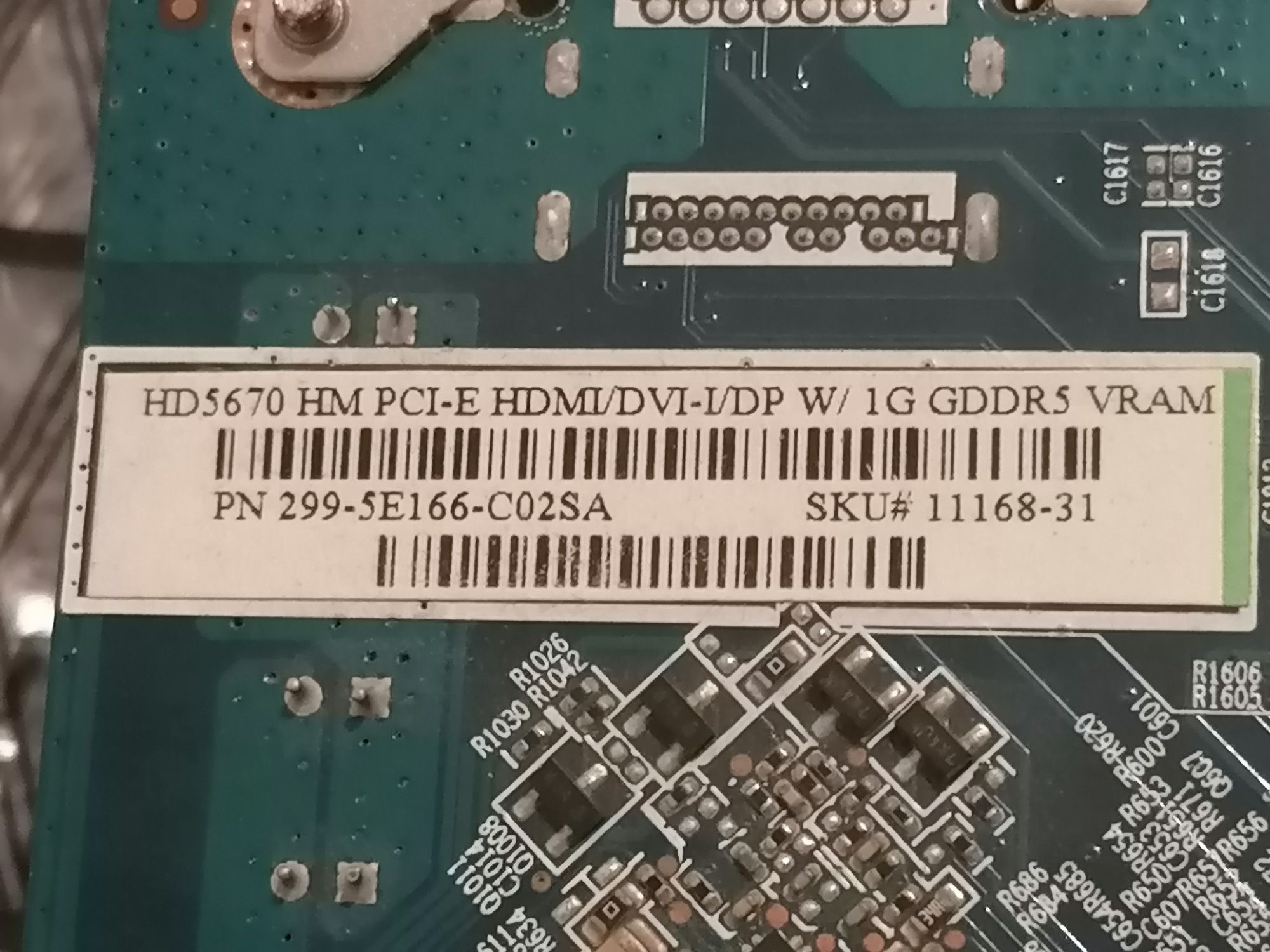 Placa video Radeon HD 5670 - 1 Gb DDR5