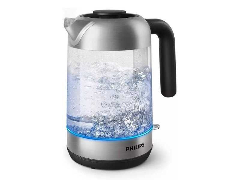 Електрическа Кана от Стъкло Philips HD9339/80, 1.7L, 2200W