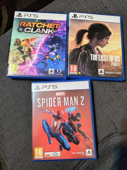 Игри за Playstation5, цена за трите