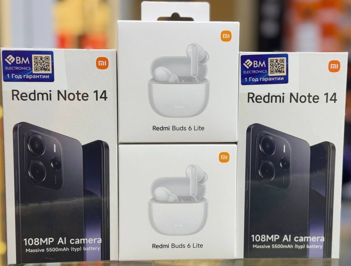 Redmi Note 14 Global version 2025New Dastavka optom