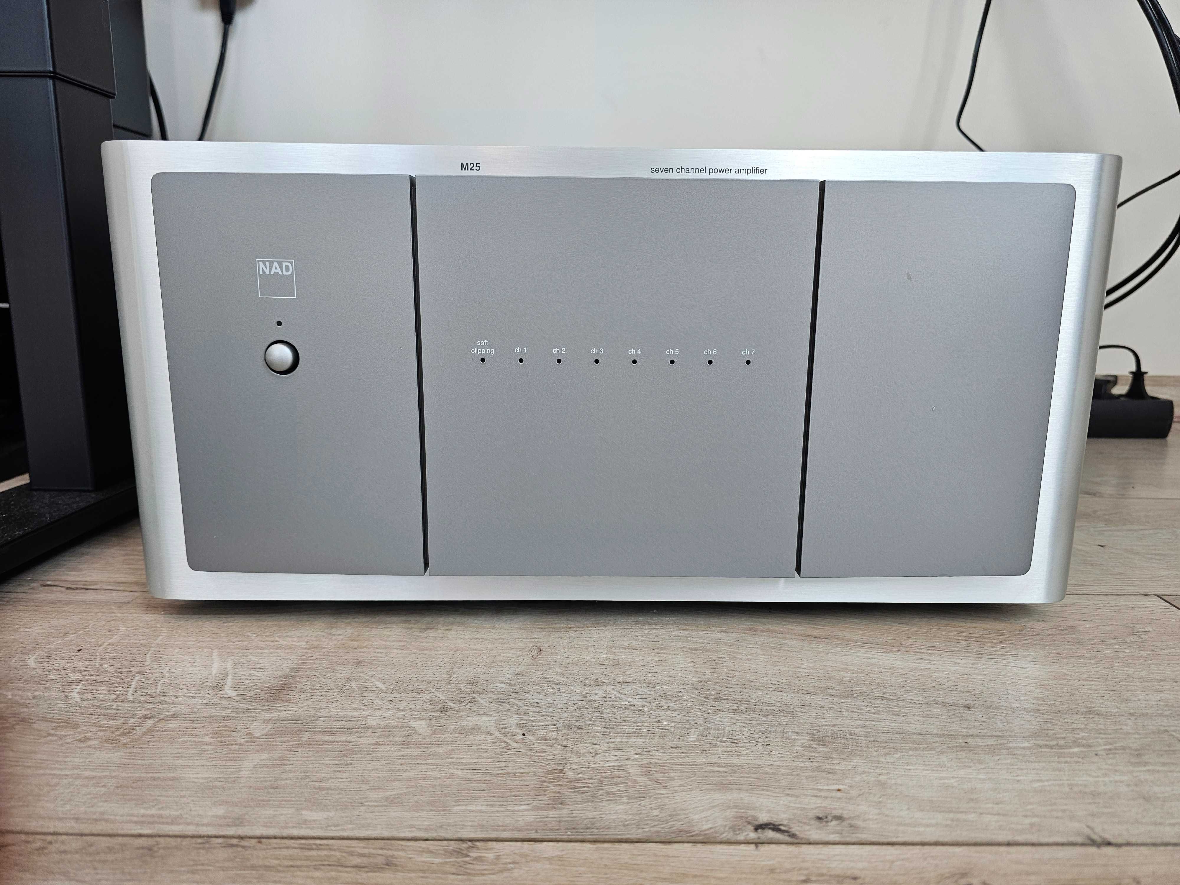 NAD M25 Class AB 7-канален Усилвател 7 x 160W (Крайно Стъпало)