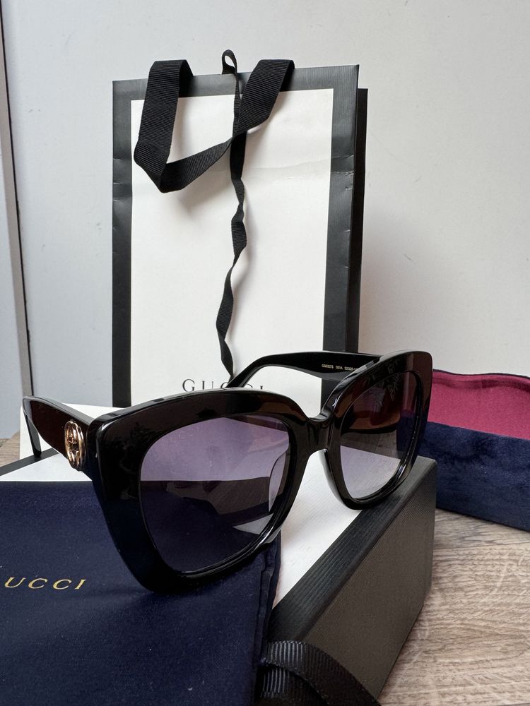Ochelari originali Gucci oversized Cat-Eye