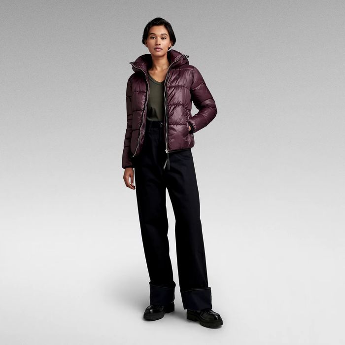 Оригинално дамско яке G-star Raw Meefic S ново бордо Джи стар