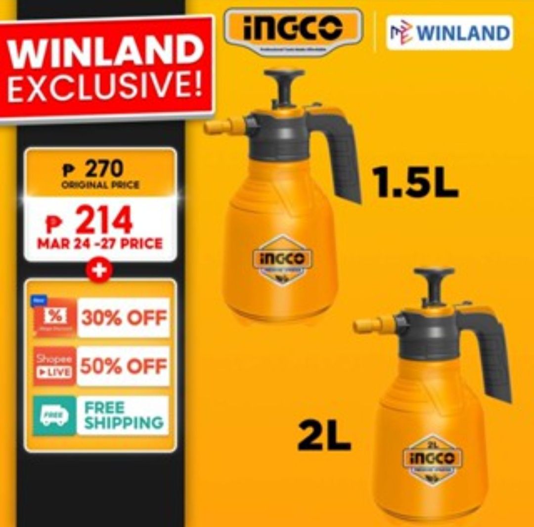 INGCO Sprayer 1.5L 2L