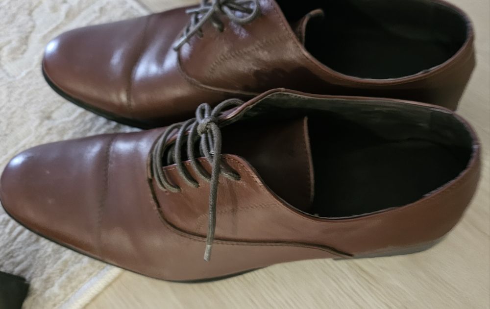 Мъжки кожени обувки