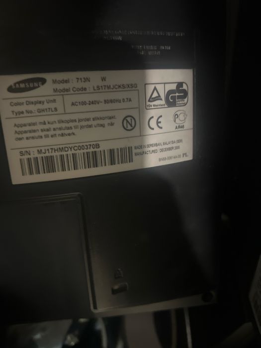 Монитор Самсунг б/у